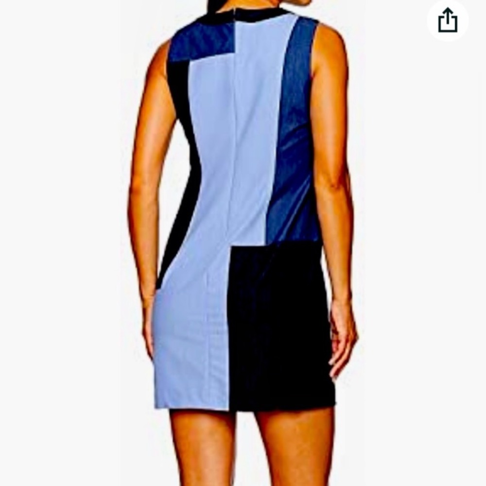 Calvin Klein Patchwork Sheath Dress - image 3